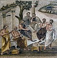 Image 26A mosaic depicting Plato's Academy, from the Villa of T. Siminius Stephanus in Pompeii (1st century AD). (from Science in classical antiquity)