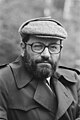 Image 3Umberto Eco OMRI (1932–2016) was an Italian novelist, literary critic, philosopher, semiotician, and university professor. He is widely known for his 1980 novel Il nome della rosa (The Name of the Rose), a historical mystery combining semiotics in fiction with biblical analysis, medieval studies, and literary theory.