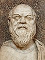 Image 31Bust of Socrates, Roman copy after a Greek original from the 4th century BCE (from Western philosophy)