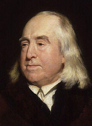 Painting of Jeremy Bentham