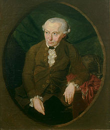Painting of Immanuel Kant