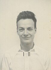 Feynman smiling