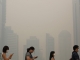 Singapore's hazy skyline